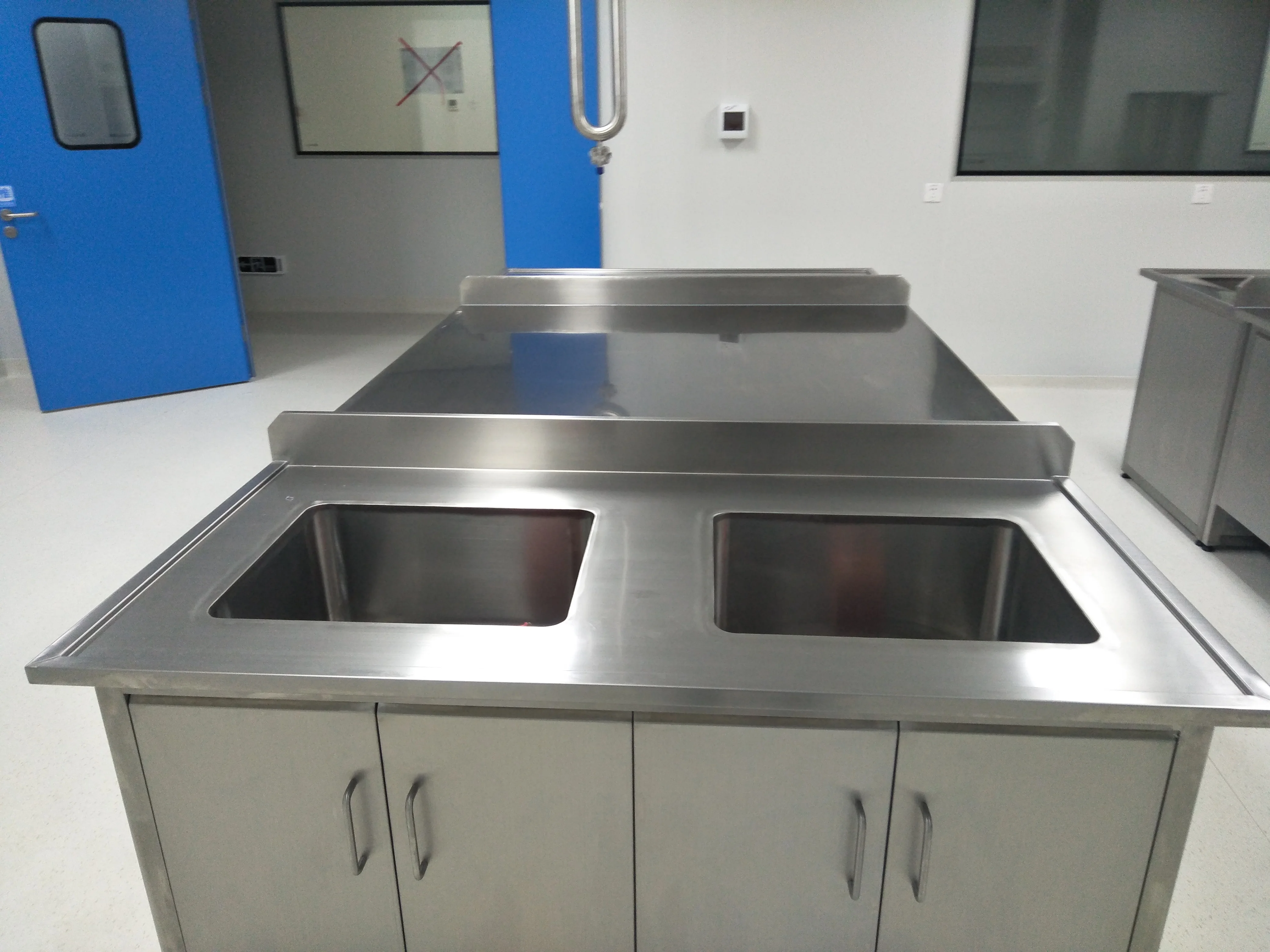 lab island table stainless steel lab table top with tool cabinet