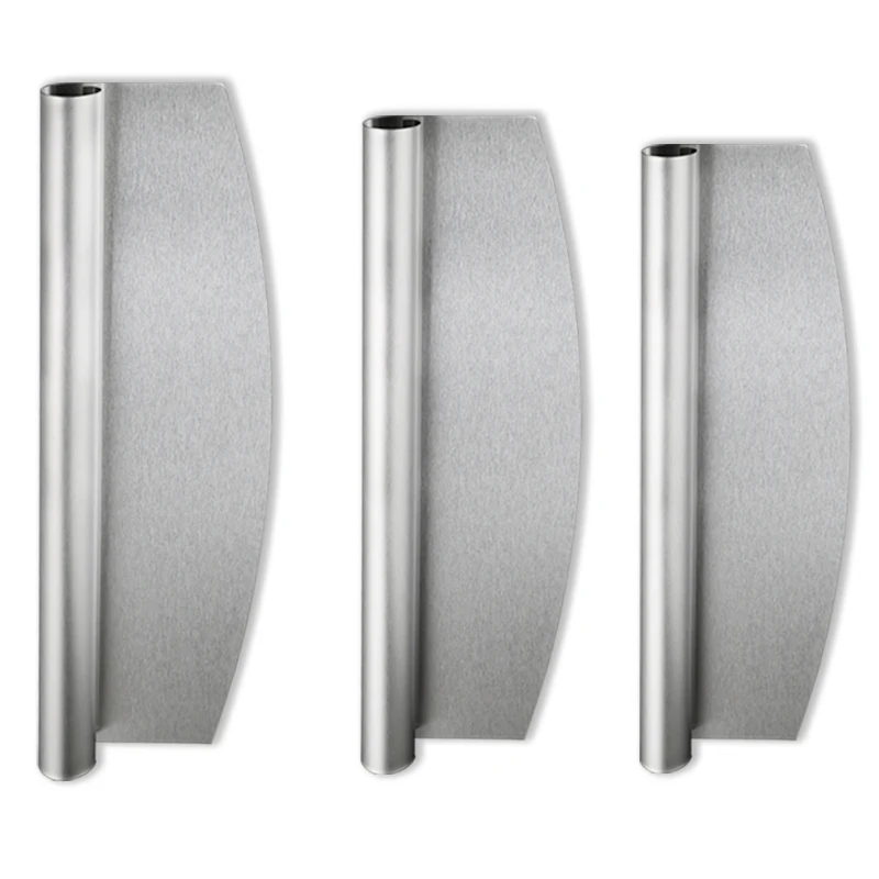 Kitchen Accessories Multi-purpose Stainless Steel Pizza Pastry Rocker Cutter Dough Chopper Bench Scraper