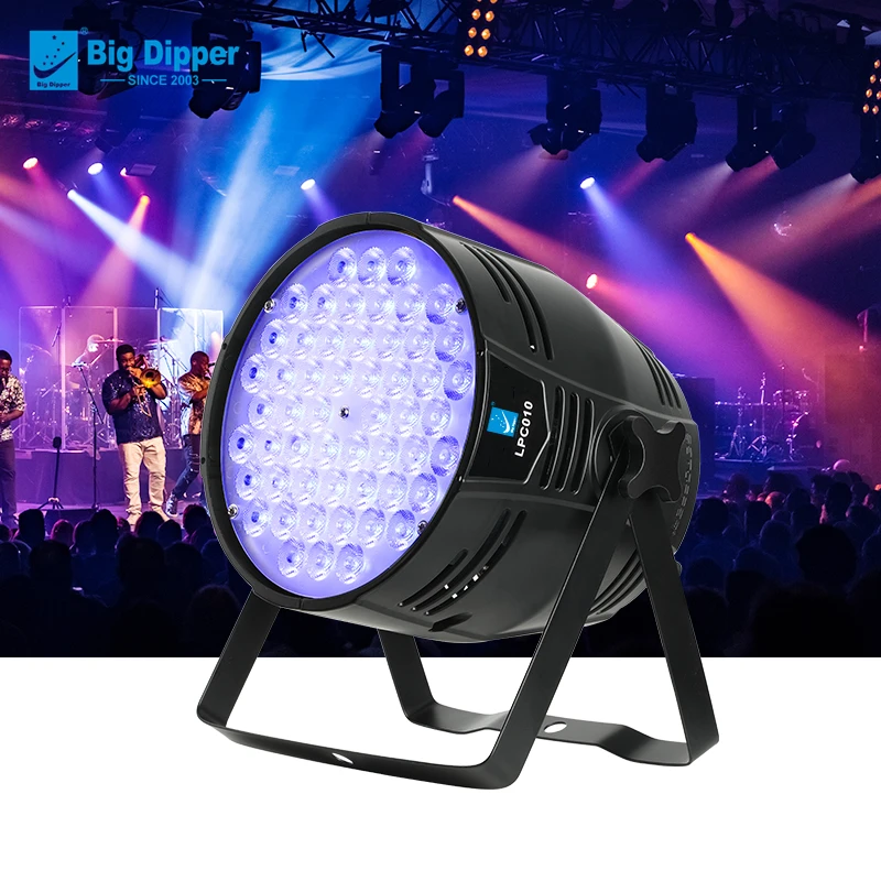 Big Dipper LPC010 54*4W RGBW 4in1 LED Par Light for Wedding Party Performance Multi-purpose Hall