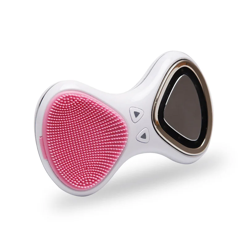 2 в 1 очищающий водонепроницаемый IPX7 массажер для лица электрическая щетка для чистки лица Очиститель лица Уход за лицом бабочка щетка для мытья