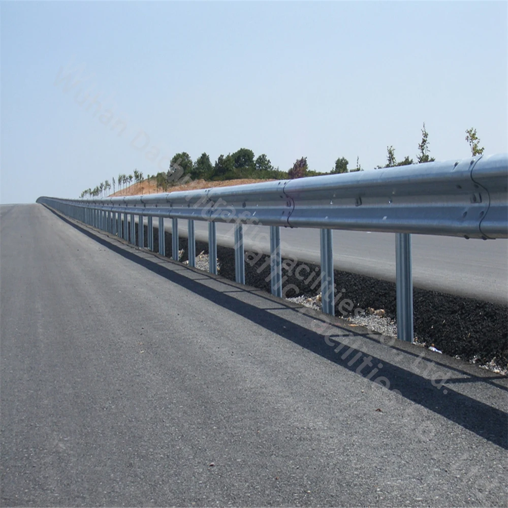 Highway Guardrail W-Beam To Thrie Beam Transition Guardrail Hot Dipped Galvanized High-Speed Guard Rails