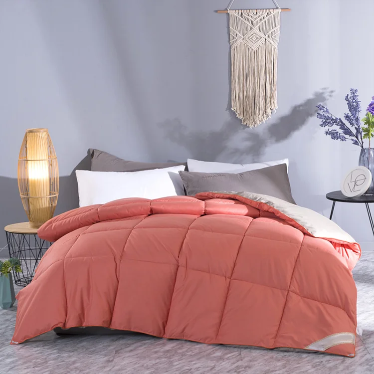 Four season machine washed polyester fiber bed duvet comforter