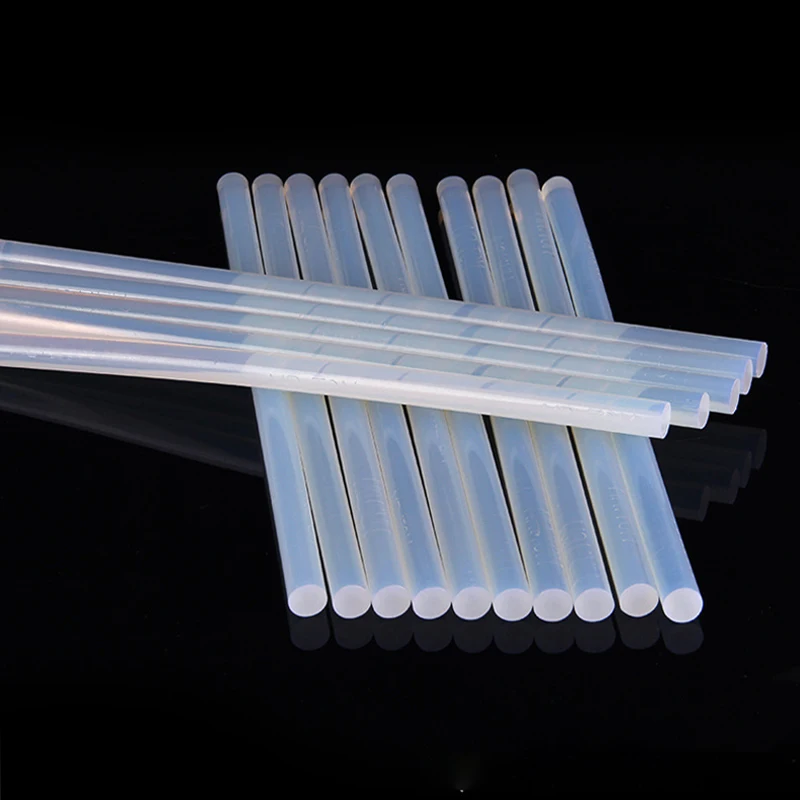 Transparent 7Mm 11Mm Eva Hotmelt Adhesive Rod Gun Stick Big Hot Melt Glue Stick