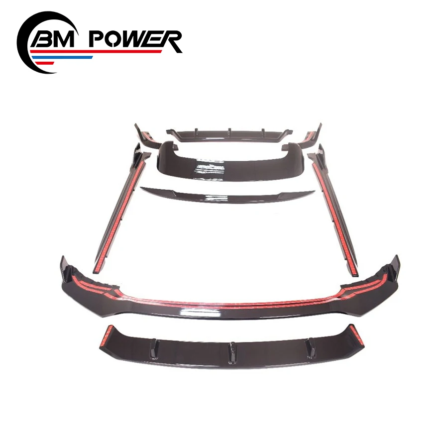 X5 G05 Корпус Комплект подходит для X5 G05 MBM стиль передний губ задний диффузор и спойлер на качество 2019y