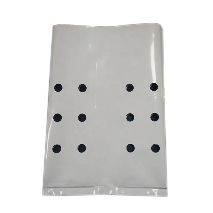 Hydroponics Plastic PE Poly Grow Bag with Bottom Hole Plant Pot Vegetables Nursery Bags Home Garden Accessory