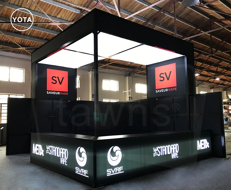 Tawns 20 Booth Trade Show Portable Displays Modular Exhibition System