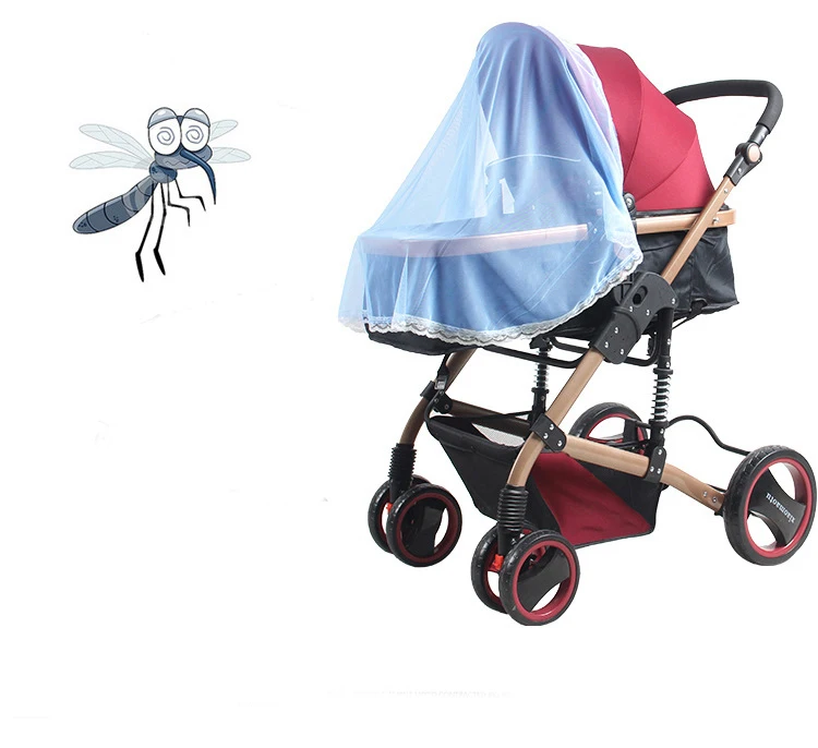 Wholesale Full and Half Cover Portable Baby Stroller Mosquito Net