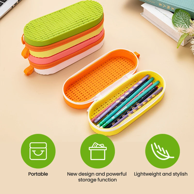 Silicone Breathable Holes Swimming Goggle Protective Case for Sports Glasses Sunglasses Eyeglasses Packaging