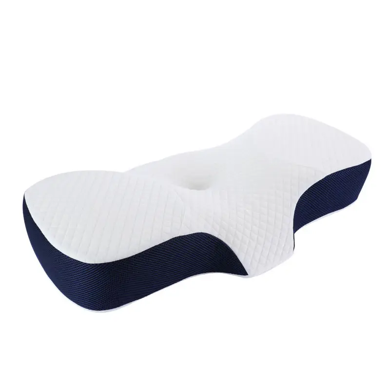 New Product Natural Traction Pillow Bed Anti Wrinkle Cervical Contour Sleep Memory Foam Pillow