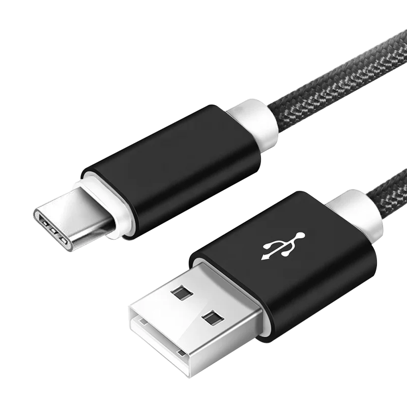 free sample 2m nylon data cable usb for type c for iphone charger cable charging cable