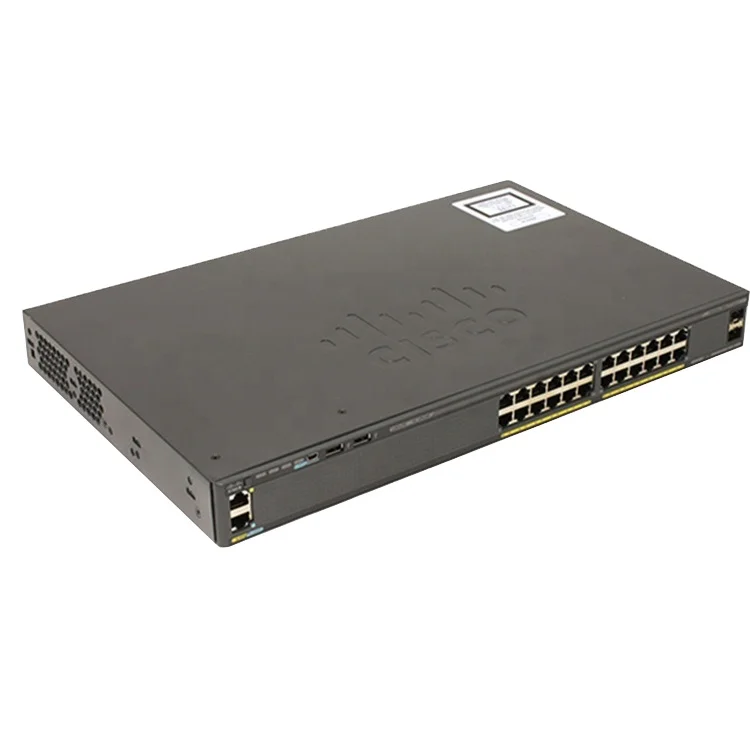 WS-C2960X-24TD-L катализатора 24 порт gigabit с 2 SFP порта 10ge uplink управляемый коммутатор