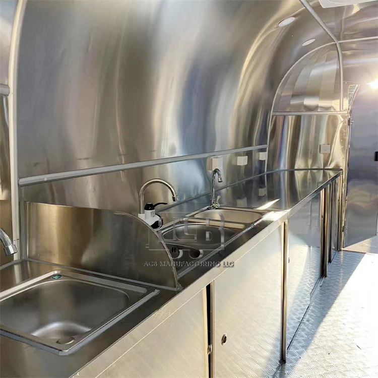 Лидер продаж прицеп для быстрого питания Airstream Новый австралийский грузовик/тележка крепа/кофе хлебобулочных и фермерских предприятий