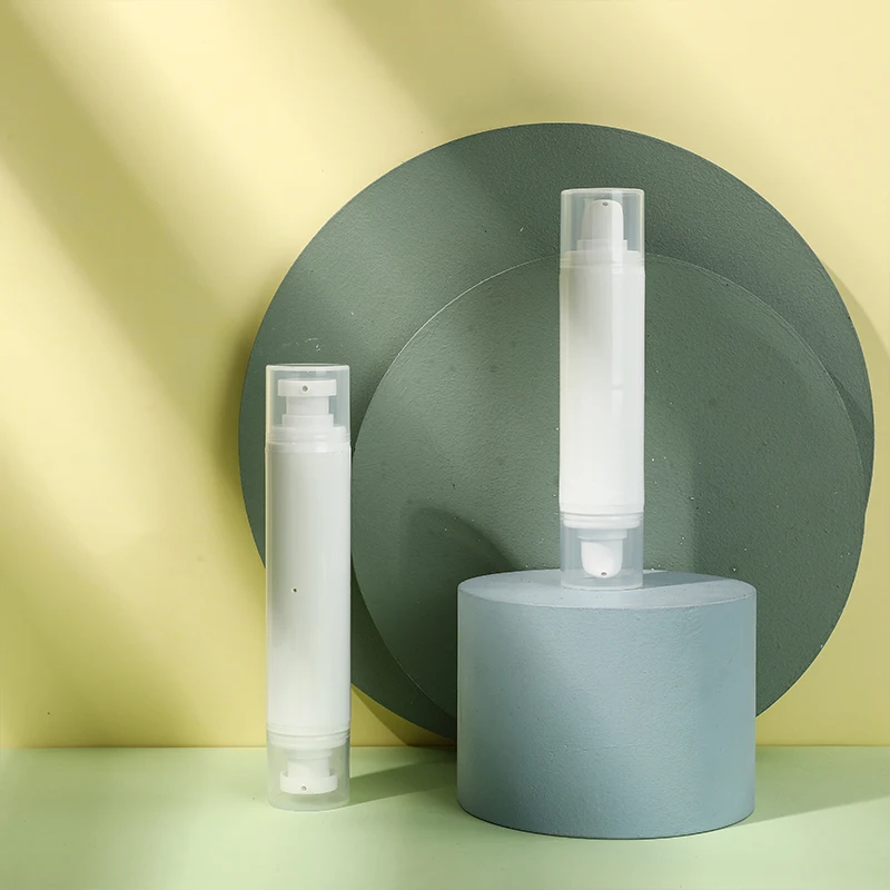 Double-Ended Airless Pump Bottle Lotion Essence Eye Cream Airless Bottle