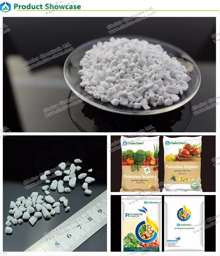 Chemical Formula K2SO4 Fresh Sulphate of Potash Fertilizer Potassium Sulfate