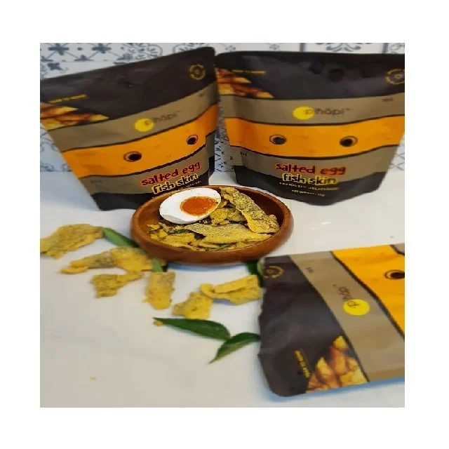 Pihapi Premium Oriental Salted Egg Fish Skin Tidbit