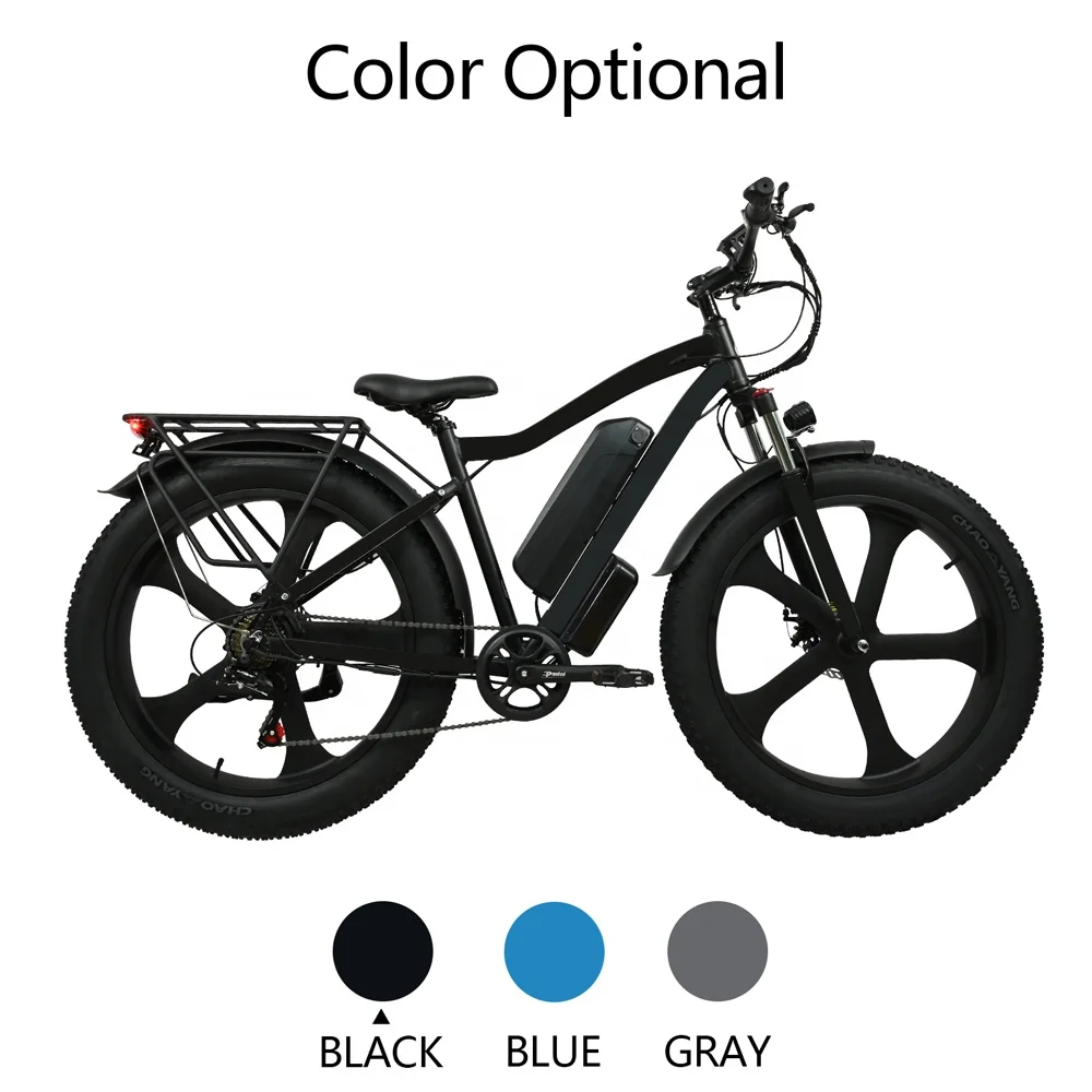 EU warehouse Hot Sell Electric Mountain Bicycle 48V750W 26'*4 Aluminum Alloy Frame Display Lcd In Stock Ebike