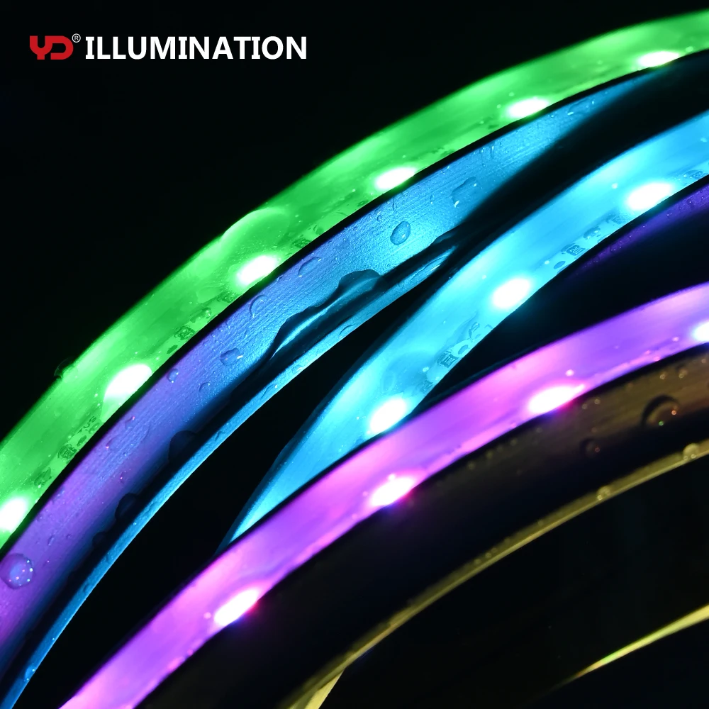 widely applications building facade villa park street swimming pool low voltage outdoor led strip