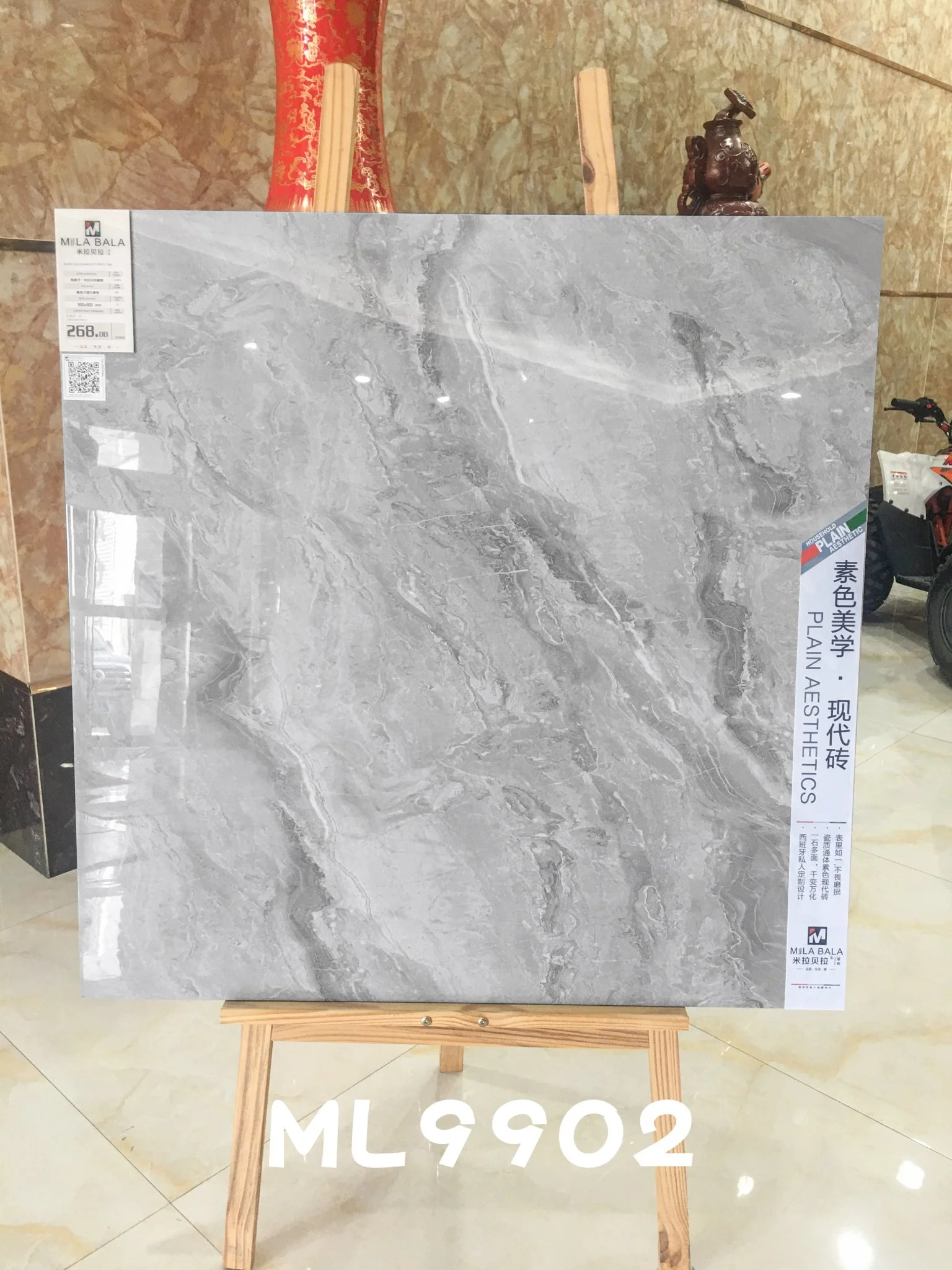 Porcelain Floor Bathroom Tiles Modern Interior Wall Tiles 900x900 600x1200 Cheap Ceramic Graphic Design CLASSIC Inkjet OEM & ODM