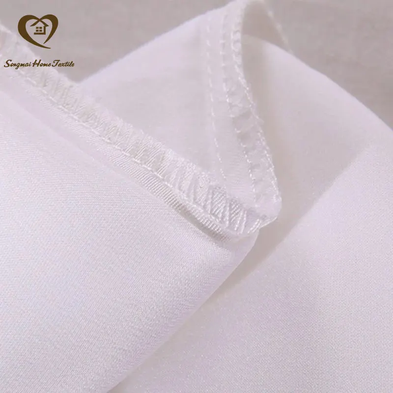 Songmai 100% Polyester Cheap Pillowcase Zipper Pillowcases Pillow Case For Healthy Standard Queen King Multicolor