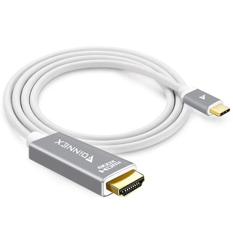 Factory Price USB C to HDMI Male Cable Converter qgeem usb c to hdmi adapter 4k cable