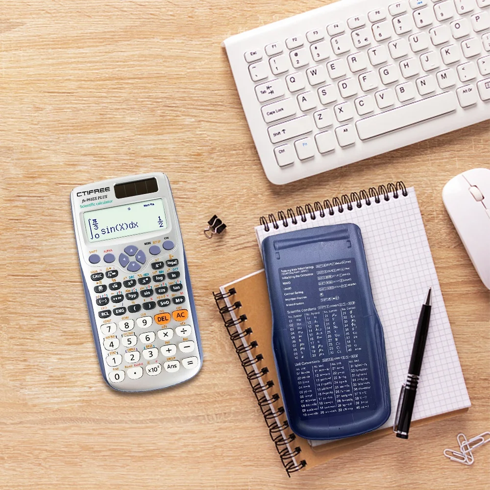 Fx991es Calculator School Multifunctional Scientific 10+2 Digits Custom Mathematical