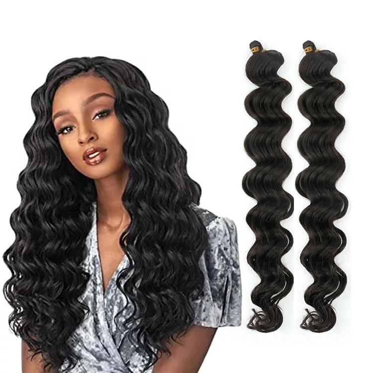 Julianna Loose Deep Wave Twist  Dropshipping  30 Extension Braiding Curl Crochet Braids Deep Wave