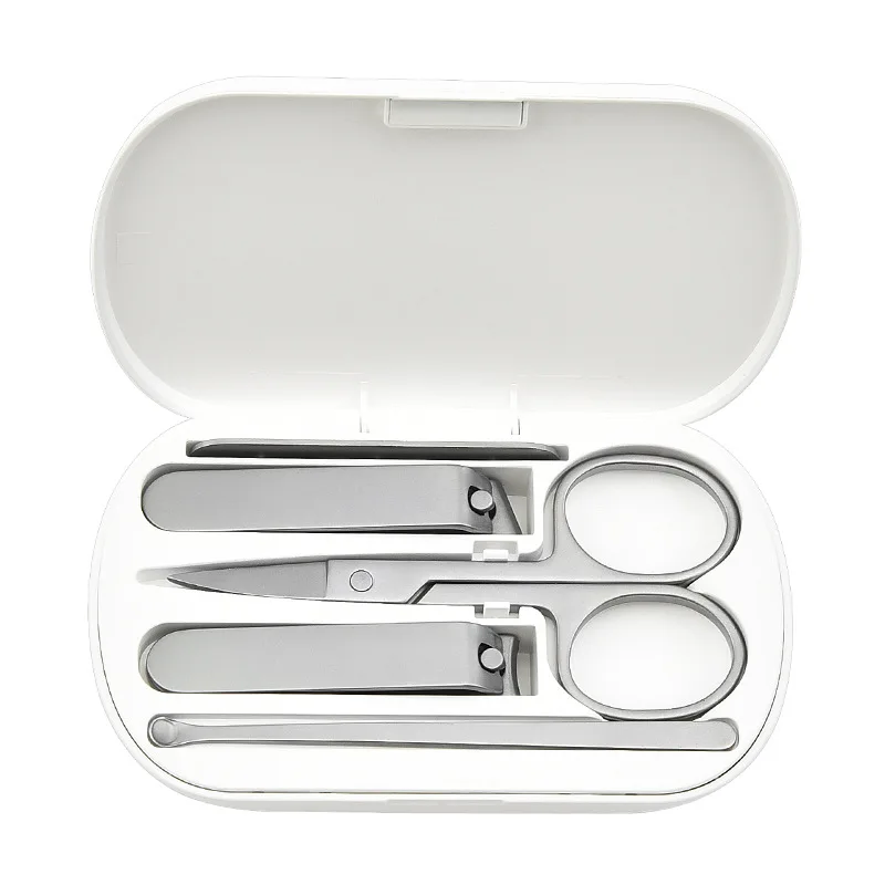 6 pcs manicure sets nail clipper sets nail care tools sets in PU case for sale