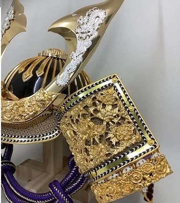 Japanese samurai helmet made by Japanese tradition looking for distributor umbrella samurai sword handle
