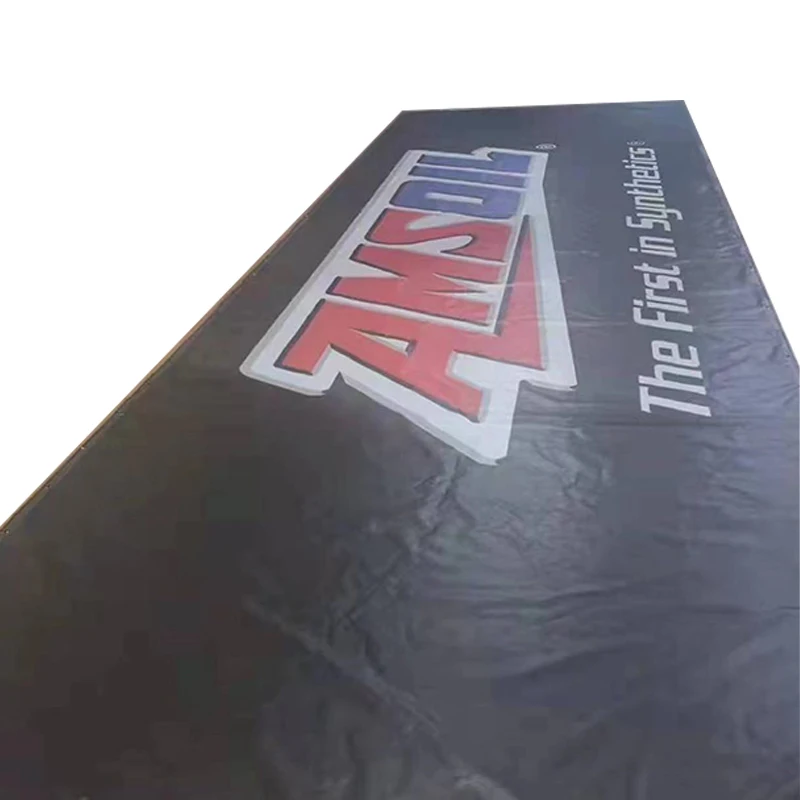 Large Printing 1000*1000 12*12 acrylic coated PVC Vinyl Flex Material Advertising Fence Mesh Banner