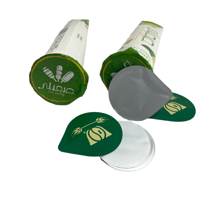 Custom Logo Printed Ice Popsicle Packaging Wrapper Roll plastic packing food roll film