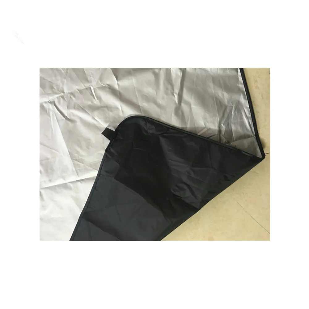 70*50 inch Polyester Silver Coated Car Sun windshield snow Cover