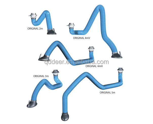 Industry Welding Fume Extractor Arm/Flexible Fume Exhaust Fan/Smoke Suction Hood Arms