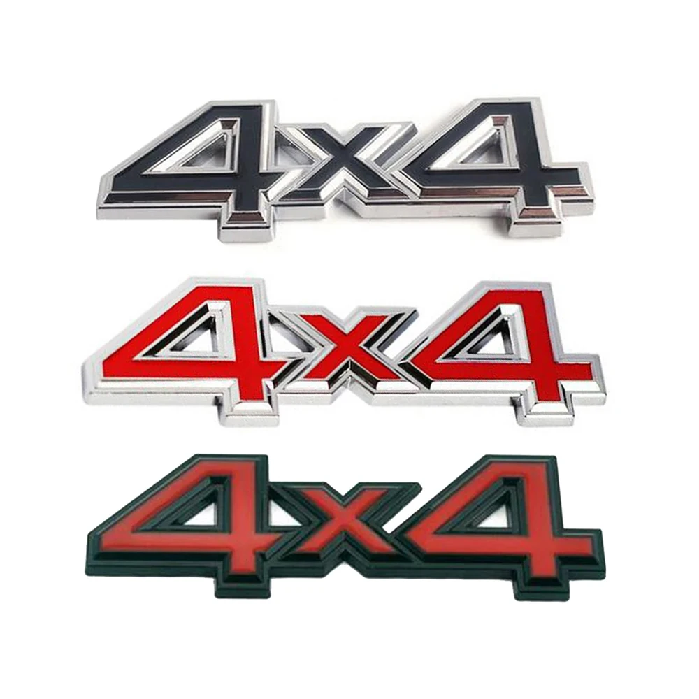 Wholesale Abs Plastic Car Emblems Stickers 4x4 3d Letters Car Hood Emblem Badge For Car Body