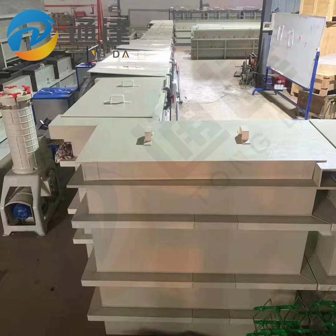 chemical tank chrome electroplating equipment plating machine for metal