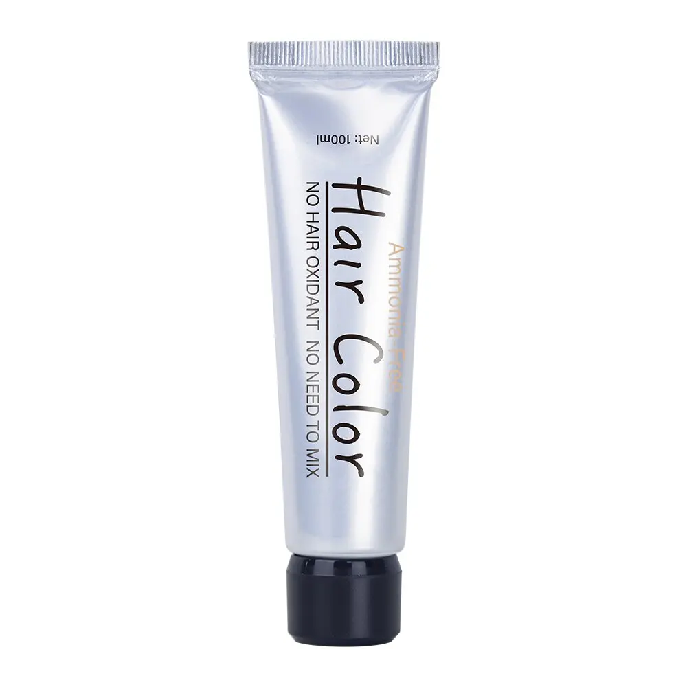 Hair Root Cover Gray Touch up Dye Cream Jiessia Brand Wholesale Ammonia Free Semi Permanent Hair Color Manufacturer Hair Colour
