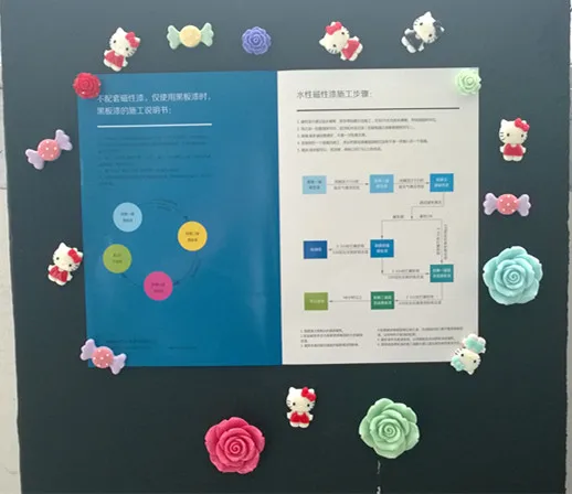 1L black magnetic paint of OEM