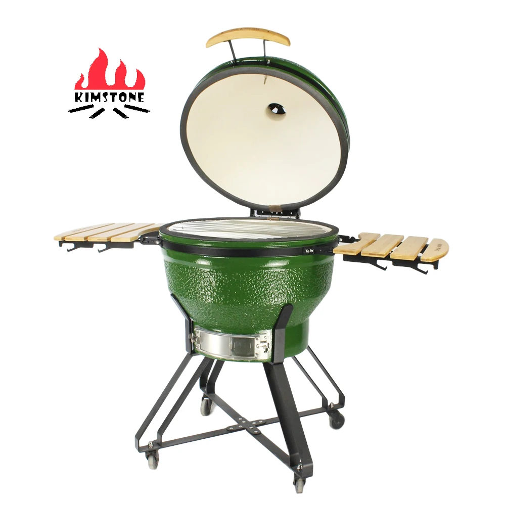KIMSTONE commercial kamado wholesale 26 inch big egg ceramic barbecue grills high temperature resistance