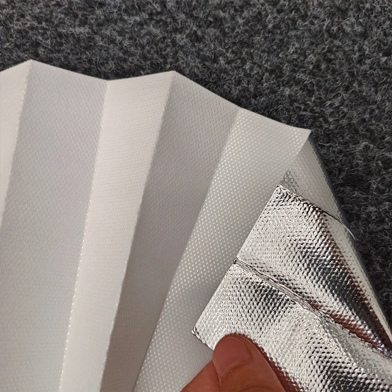 Pleated Shade in Composite Fabric-Blinds Shades & Shutters