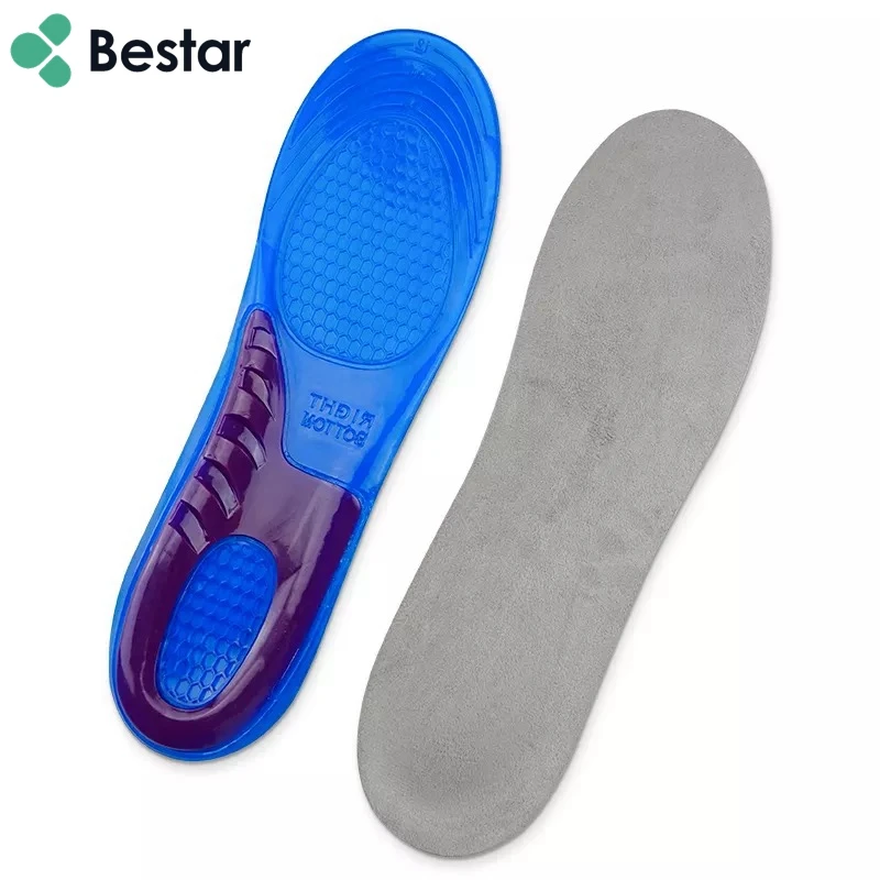 Shock Proof silicone running Gel orthotic shoes Insoles orthopedic for plantar