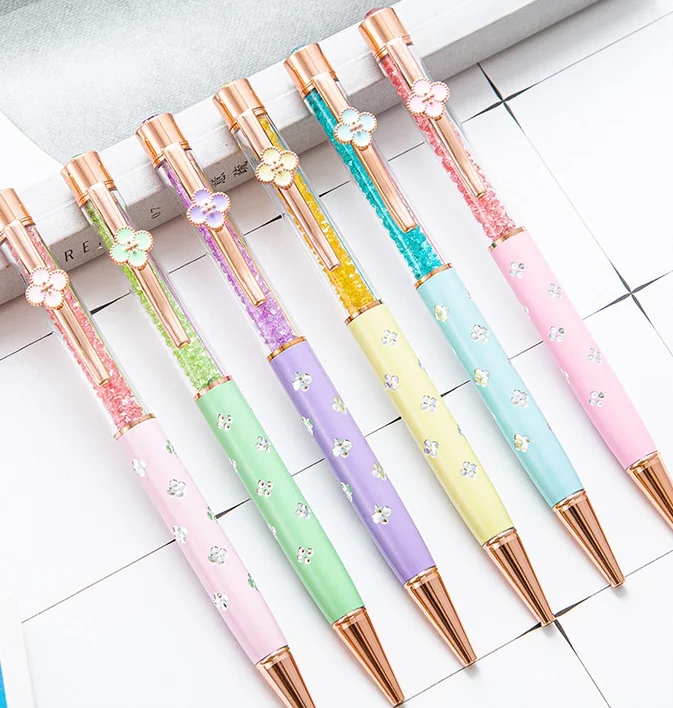 Шариковые ручки с черными и синими чернилами 6