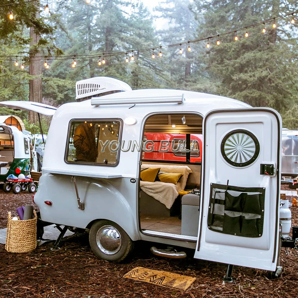 Youngbull Travel Trailer  With High Quality   AL-KO Chassis The Factory  Price In China Best Sale