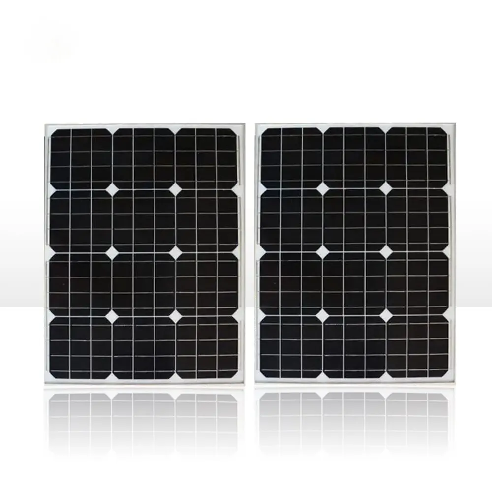 A Grade Small Solar Panel 5w 10w 20w 30w 40w 50w 60w 12v Solar Panel Factory Directly