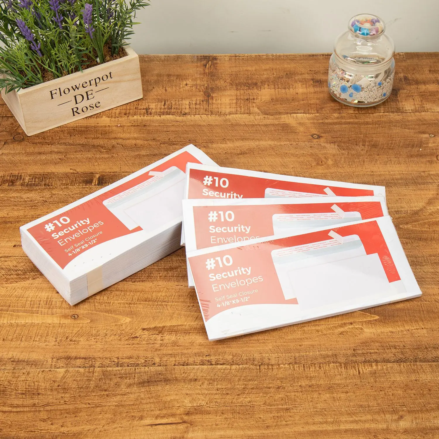 Custom size Packaging Self Seal White Paper Envelopes  with Logo