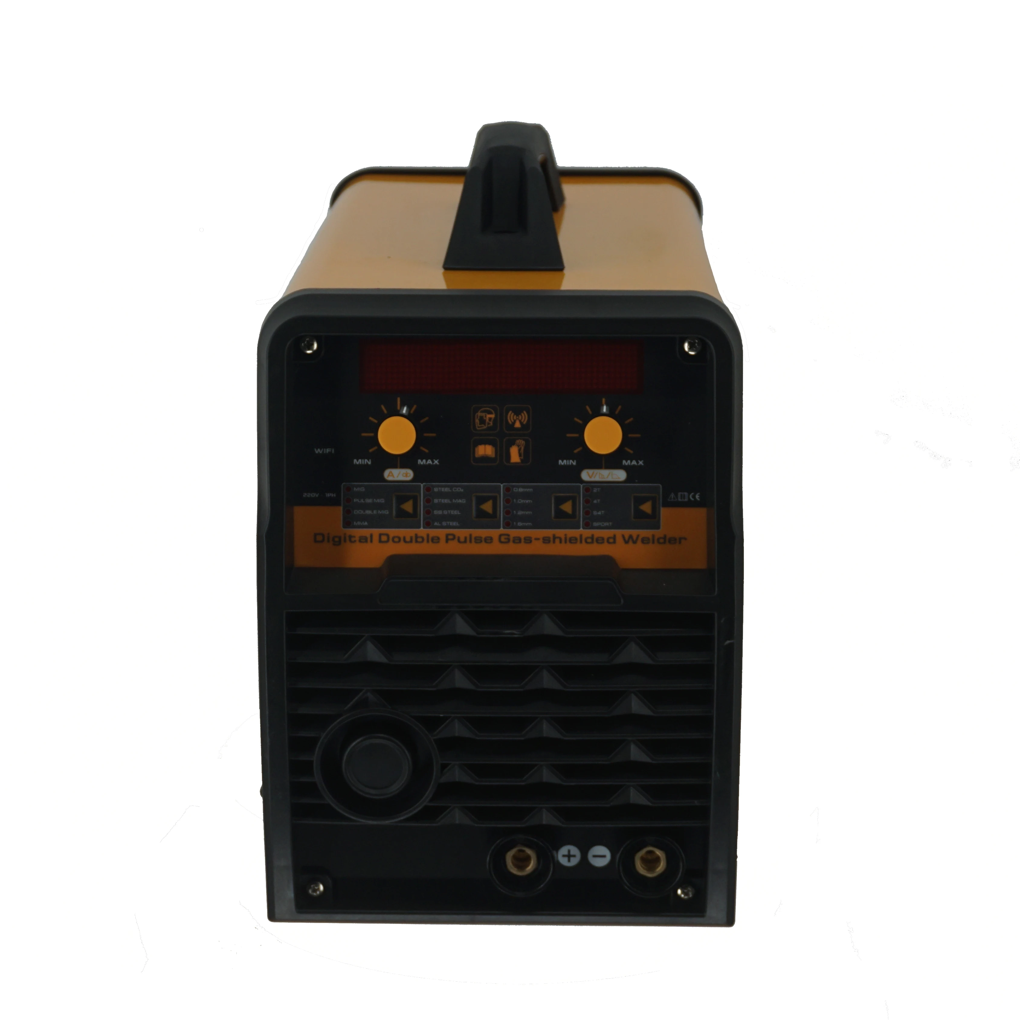 inverter arc mig dual functional double pulse portable spot welding machine