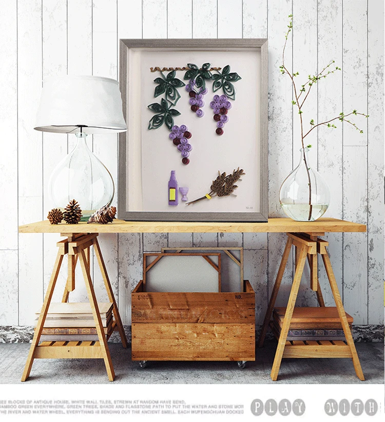 Customized Solid Wood Photo Farme Vintage Dried Flowers Box Wall Hanging Table Display Picture Frame Deep Shadow Box Frame