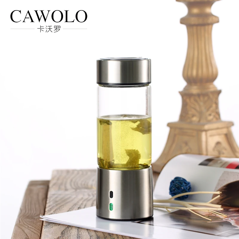 Factory price SPE technology hydrogen rich water cup rechargeable hydrogen water maker hydrogen water flask