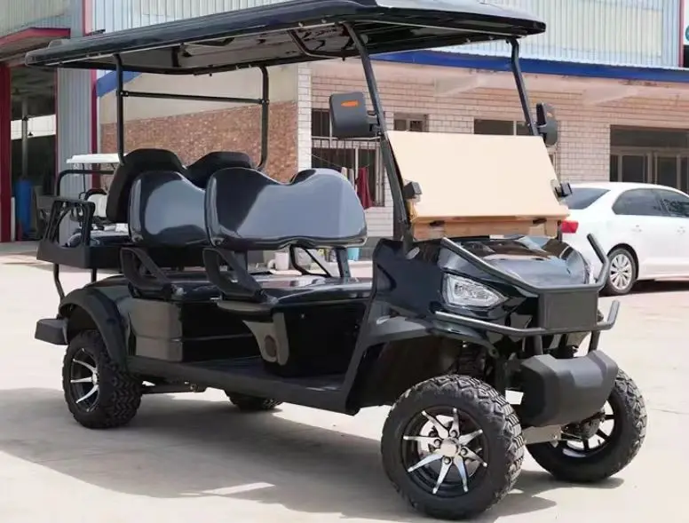 4 кВт 48V150AH 12-дюймовые внедорожные шины с электроприводом оптовая продажа гольф-кары