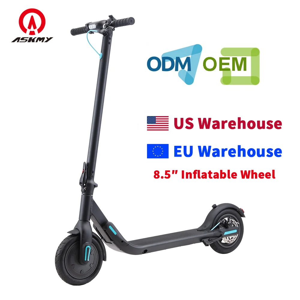 Складной электрический скейтборд 350 Вт с быстрым мерцанием со склада в Европе