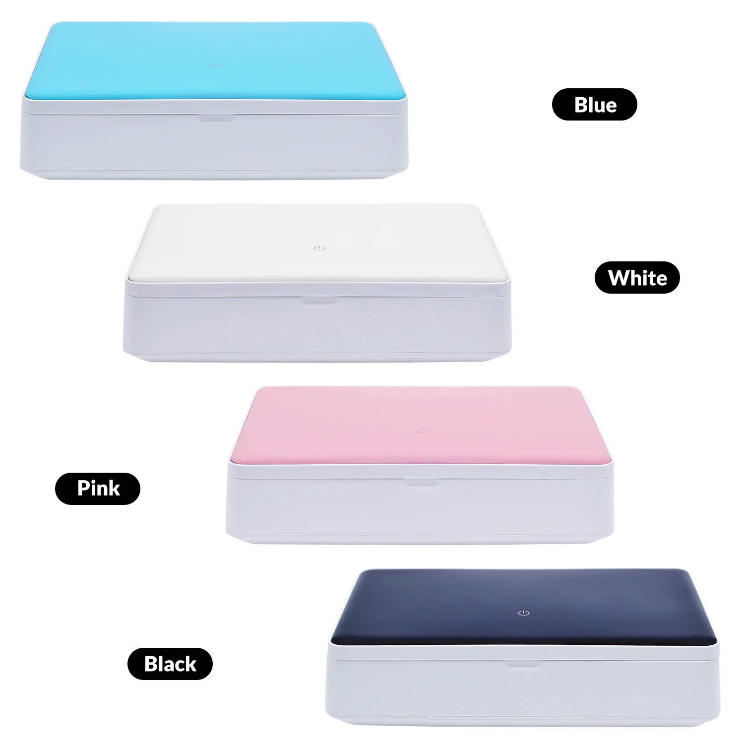 Newest Design UVC UV sterilization box High Quality Big Lamp Led Portable Light UV Sterilizer Box