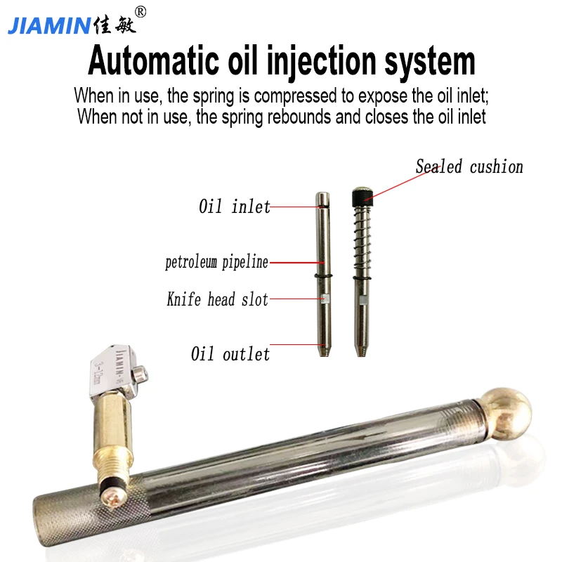 V6S Factory direct selling automatic oil control hand-held glass cutter high-end glass cutting machine tile cutting
